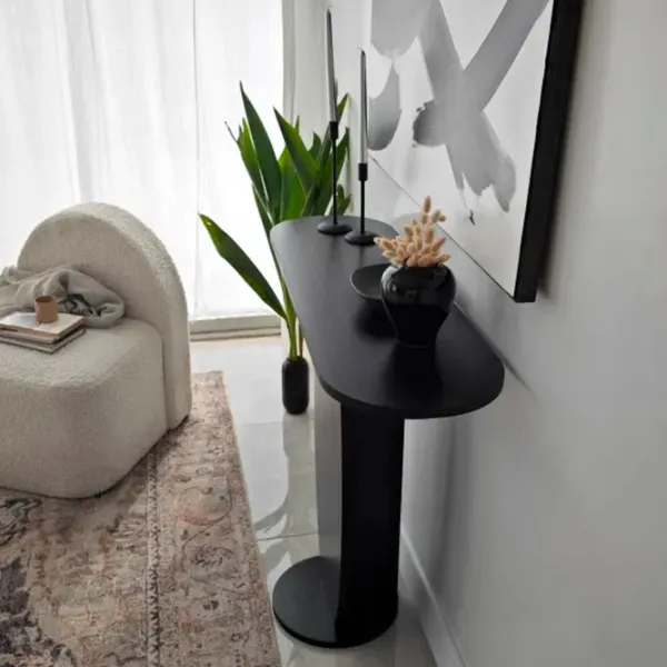 Комод Trendy Ellittica 81 x 100 x 30см / Дерево / Антрацит photo 6