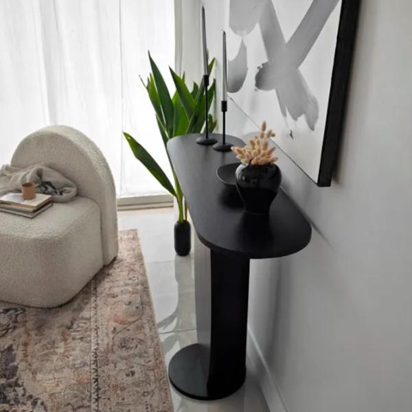 Комод Trendy Ellittica 81 x 100 x 30см / Дерево / Антрацит photo 6