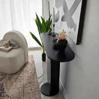Комод Trendy Ellittica 81 x 100 x 30см / Дерево / Антрацит photo 6