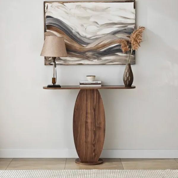 Комод Trendy Ellittica 81 x 100 x 30см / Дерево / Brown photo 2