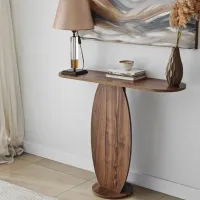 Комод Trendy Ellittica 81 x 100 x 30см / Дерево / Brown photo 7