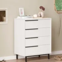 Комод Trendy ON17 95.1 x 74.8 x 44.5см / ДСП / White photo 3