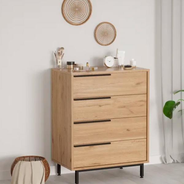 Comodă Trendy ON17 95.1 x 74.8 x 44.5 / PAL / Somona Oak photo 3