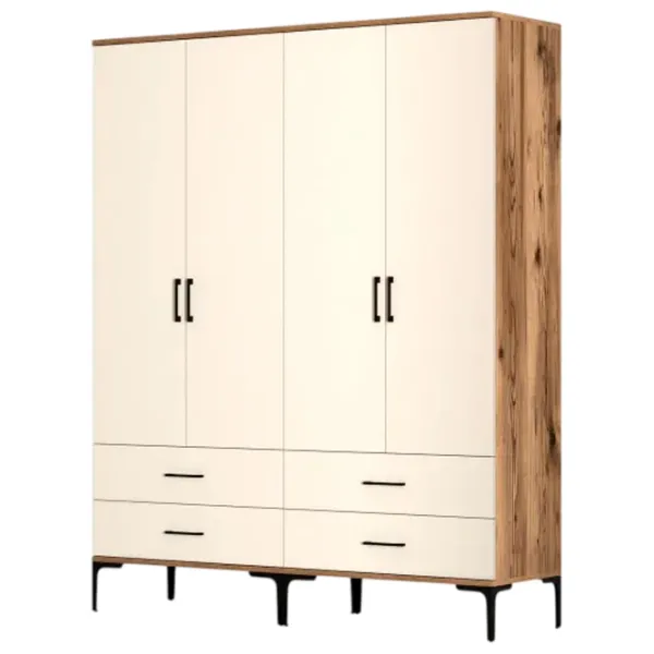 Гардероб Trendy Kumsal TT 160 x 47.5см x 201.4 / ДСП меламин / Oреховый photo 1