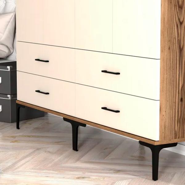 Гардероб Trendy Kumsal TT 160 x 47.5см x 201.4 / ДСП меламин / Oреховый photo 6
