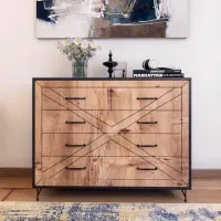 Комод Trendy Confort 100 x 80 x 40см / Дерево / Brown photo 4