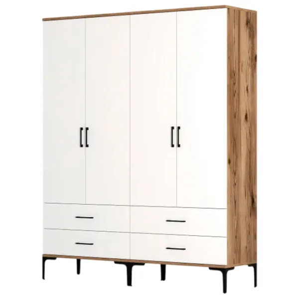 Гардероб Trendy Kumsal TT 160 x 47.5см x 201.4 / ДСП меламин / Oреховый photo 1