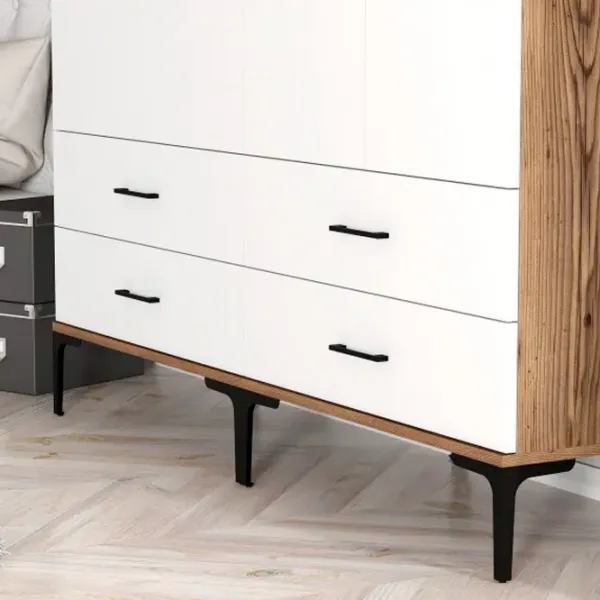 Гардероб Trendy Kumsal TT 160 x 47.5см x 201.4 / ДСП меламин / Oреховый photo 6