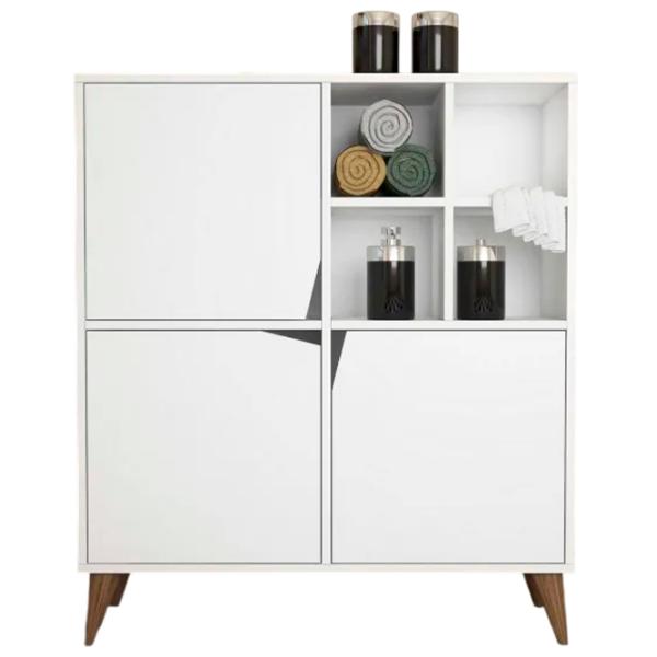 Comodă Trendy multifunctional Puls 115 x 100 x 30 / PAL / White photo 1