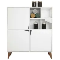 Comodă Trendy multifunctional Puls 115 x 100 x 30 / PAL / White