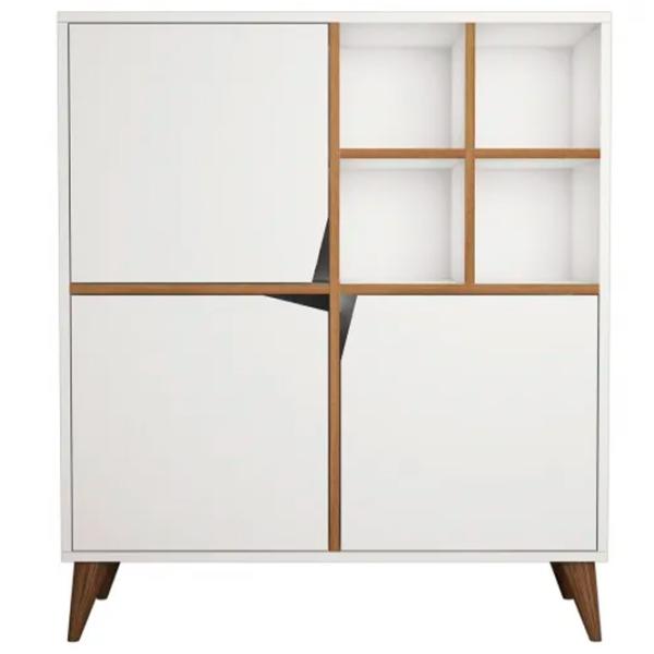 Comodă Trendy multifunctional Puls 115 x 100 x 30 / PAL / Brown photo 1