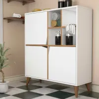 Комод Trendy multifunctional Puls 115 x 100 x 30см / ДСП / Brown photo 4