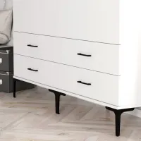Гардероб Trendy Kumsal TT 160 x 47.5см x 201.4 / ДСП меламин / White photo 6