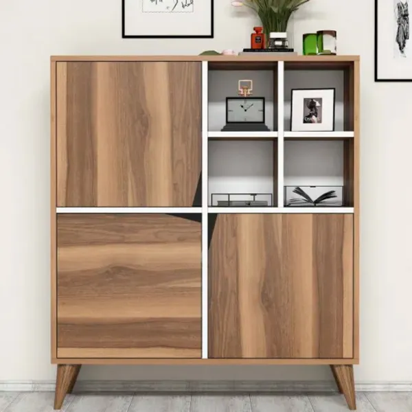 Comodă Trendy multifunctional Puls 115 x 100 x 30 / PAL / Brown photo 2