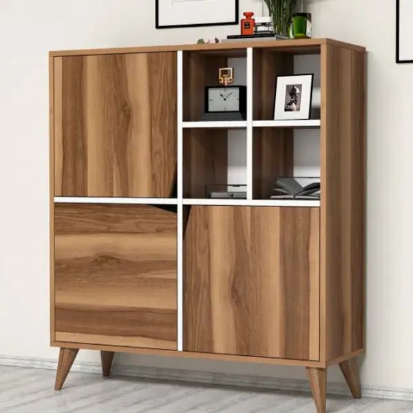Comodă Trendy multifunctional Puls 115 x 100 x 30 / PAL / Brown photo 4