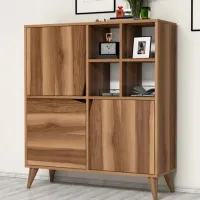 Comodă Trendy multifunctional Puls 115 x 100 x 30 / PAL / Brown photo 5