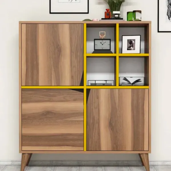 Comodă Trendy multifunctional Puls 115 x 100 x 30 / PAL / Brown photo 2