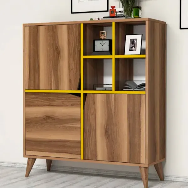 Comodă Trendy multifunctional Puls 115 x 100 x 30 / PAL / Brown photo 5