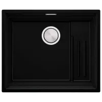 Кухонная мойка PRIMAGRAN PRAGUE 60 Step Level Undermount 47 x 56 / Гранит / Черный