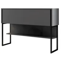 Comodă Trendy Luxe 80 x 120 x 30 / PAL / Antracit