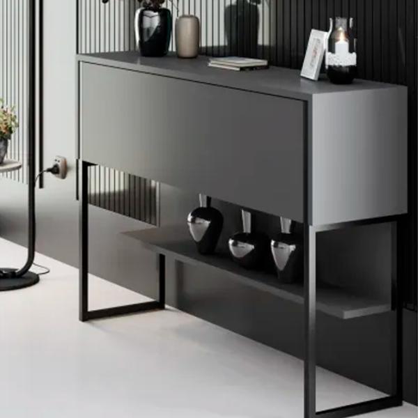 Comodă Trendy Luxe 80 x 120 x 30 / PAL / Antracit photo 4