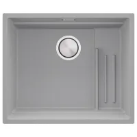 Кухонная мойка PRIMAGRAN PRAGUE 60 Step Level Undermount 47 x 56 / Гранит / Серый