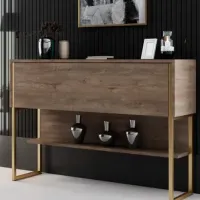 Комод Trendy Luxe 80 x 120 x 30см / ДСП / Brown photo 3