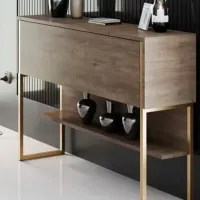 Комод Trendy Luxe 80 x 120 x 30см / ДСП / Brown photo 4