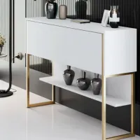 Комод Trendy Luxe 80 x 120 x 30см / ДСП / White photo 4