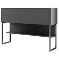 Comodă Trendy Luxe 80 x 120 x 30 / PAL / Antracit