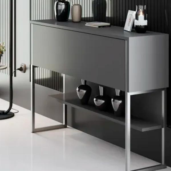 Comodă Trendy Luxe 80 x 120 x 30 / PAL / Antracit photo 4