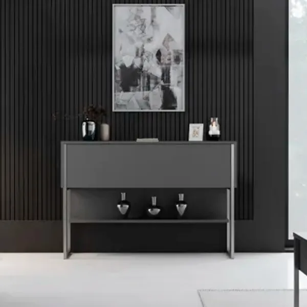 Comodă Trendy Luxe 80 x 120 x 30 / PAL / Antracit photo 5