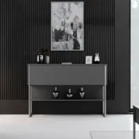 Комод Trendy Luxe 80 x 120 x 30см / ДСП / Антрацит photo 5
