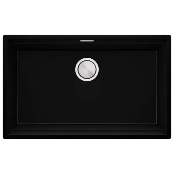 Кухонная мойка PRIMAGRAN PRAGUE 80 Level Undermount 47 x 76 / Гранит / Черный photo 1