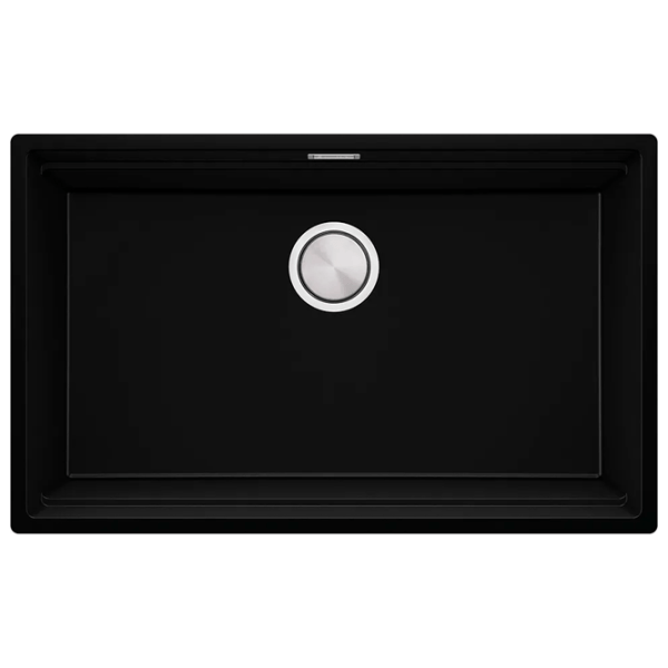 Кухонная мойка PRIMAGRAN PRAGUE 80 Level Undermount 47 x 76 / Гранит / Черный photo 1