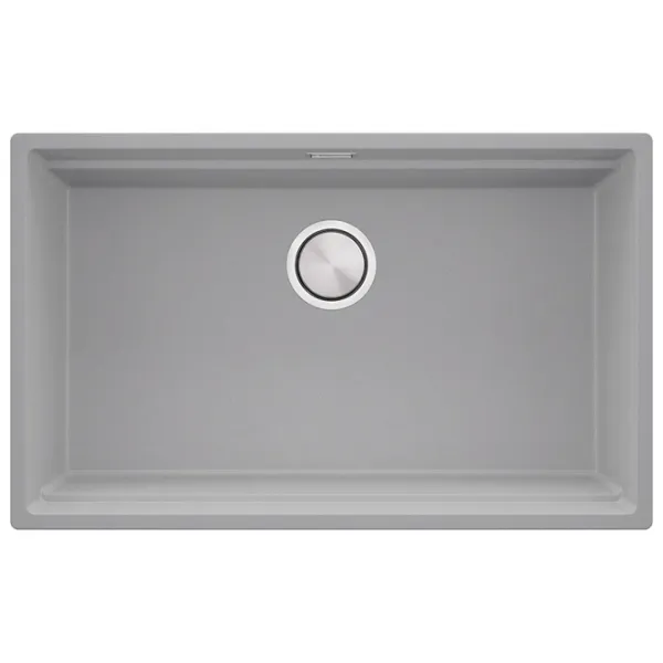 Кухонная мойка PRIMAGRAN PRAGUE 80 Level Undermount 47 x 76 / Гранит / Серый photo 1