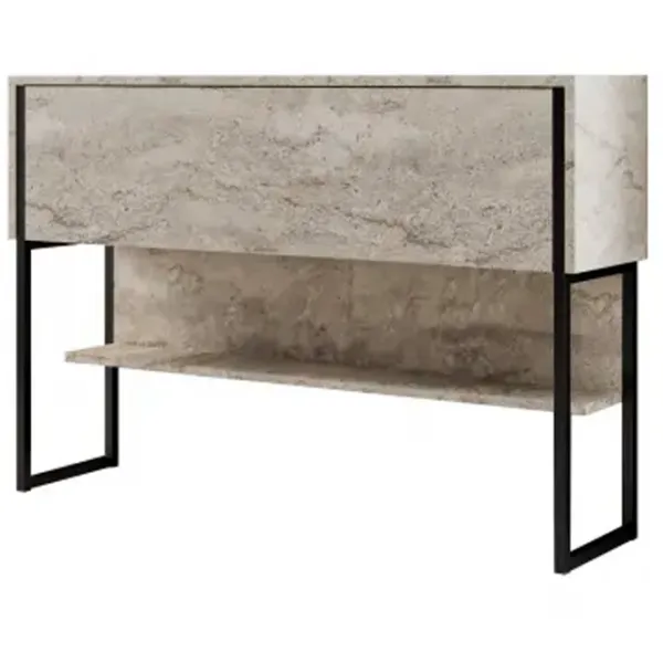 Comodă Trendy Luxe 80 x 120 x 30 / PAL / Travertine photo 1