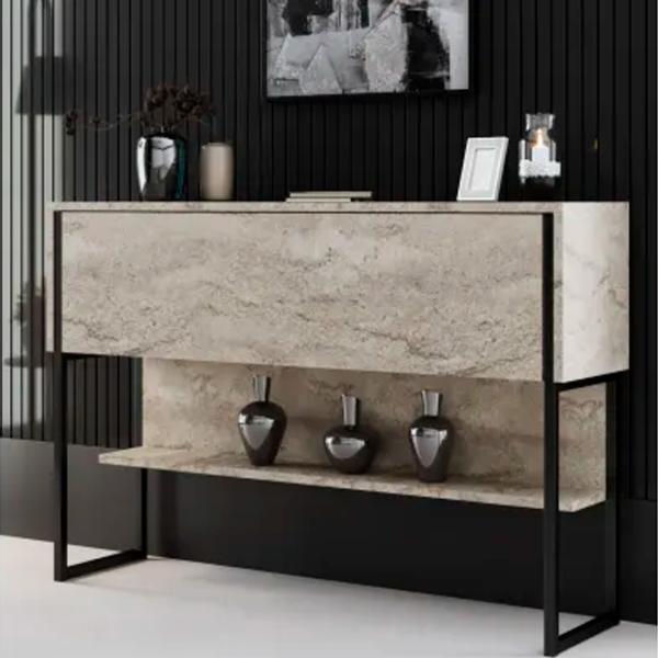 Comodă Trendy Luxe 80 x 120 x 30 / PAL / Travertine photo 2