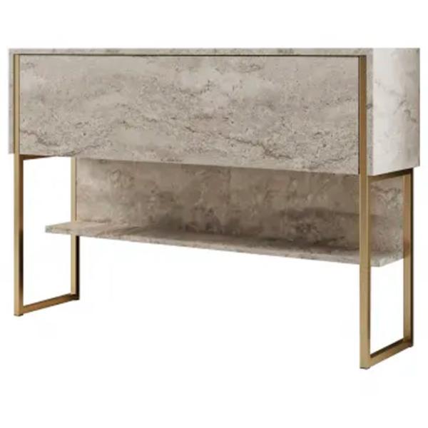 Comodă Trendy Luxe 80 x 120 x 30 / PAL / Travertine photo 1