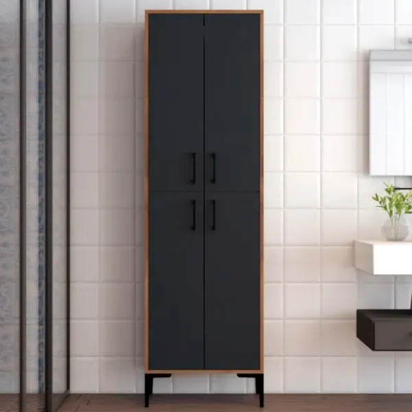 Комод Trendy Berlin A 200 x 60 x 35см / ДСП / Антрацит photo 3
