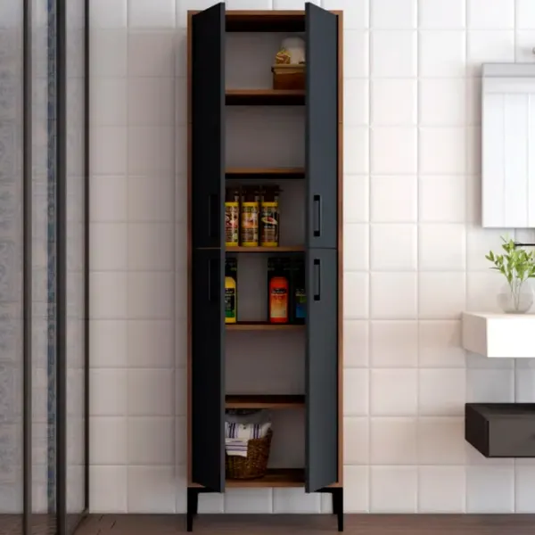 Комод Trendy Berlin A 200 x 60 x 35см / ДСП / Антрацит photo 4