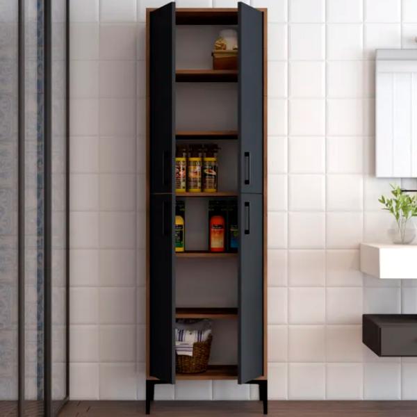 Комод Trendy Berlin A 200 x 60 x 35см / ДСП / Антрацит photo 4