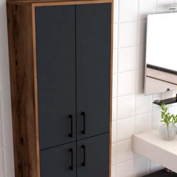 Комод Trendy Berlin A 200 x 60 x 35см / ДСП / Антрацит photo 5