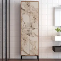 Комод Trendy Berlin A 200 x 60 x 35см / ДСП / Marmura White photo 3