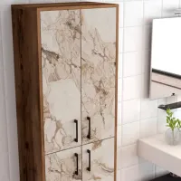 Комод Trendy Berlin A 200 x 60 x 35см / ДСП / Marmura White photo 5