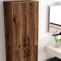 Комод Trendy Berlin A 200 x 60 x 35см / ДСП / Brown photo 5