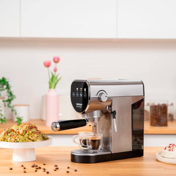 Кофемашина ZELMER ZCM7300 Рожковая / 0.9 л / Нержавеющая сталь photo 10