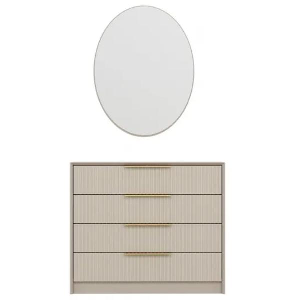 Комод Trendy Kale Luxe 85 x 45 x 100см / Дерево / Кремовый photo 2