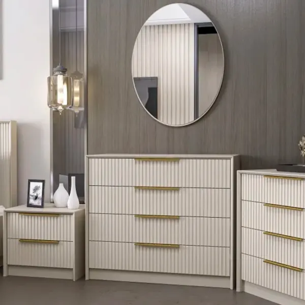 Комод Trendy Kale Luxe 85 x 45 x 100см / Дерево / Кремовый photo 6