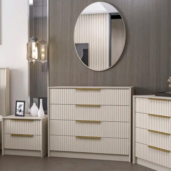 Комод Trendy Kale Luxe 85 x 45 x 100см / Дерево / Кремовый photo 6